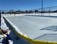 Backyard Ice Rink in Ontario