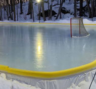 Summer’s Over – Time to Put Up the Backyard Rink!