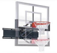 Affordable wall mount option for basketball goals