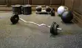 Gym weights area using RubberDeck Rubber Flooring