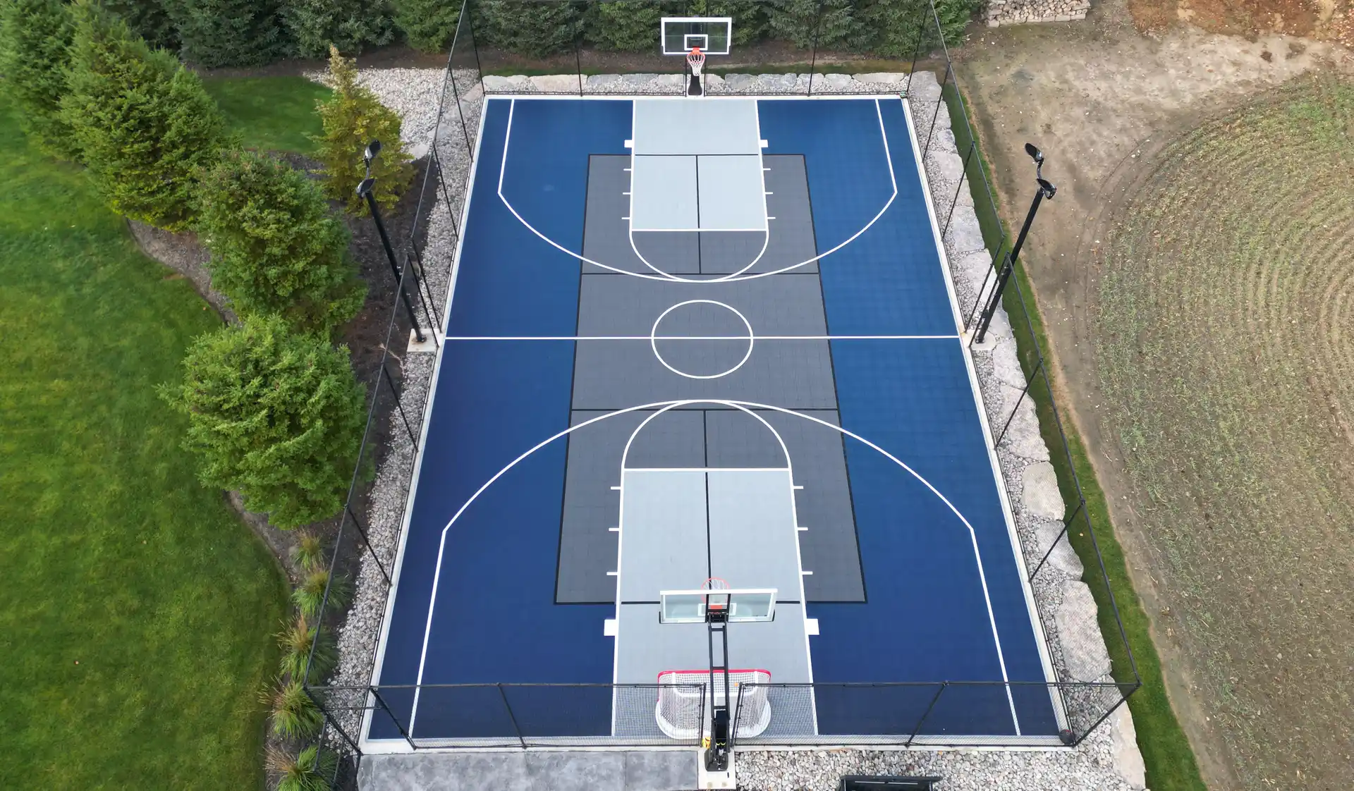 Large Multi Game Backyard Court, in Vanessa, ON