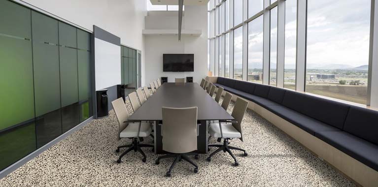 Boardroom using Nature's collection by Dinoflex