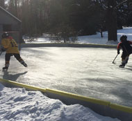 Nothing beats stepping on the ice and playing hockey.