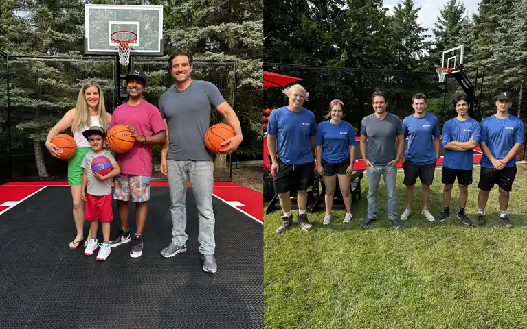 Scott McGillivray, Mocha's family and Total Sport Solutions Team