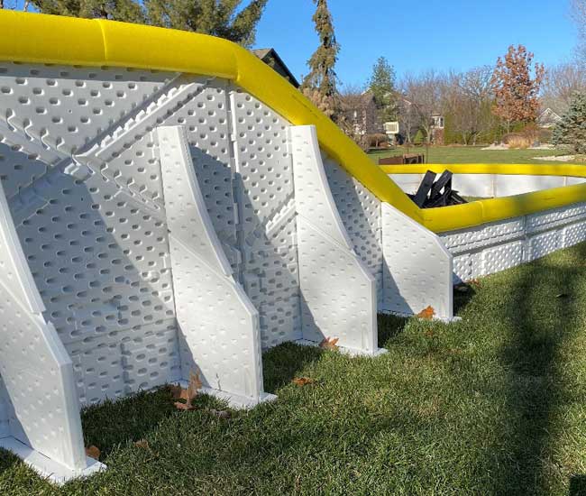 Tall Boy boards come with their own support brackets 