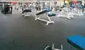 Gym machines area using RubberDeck Rubber Flooring