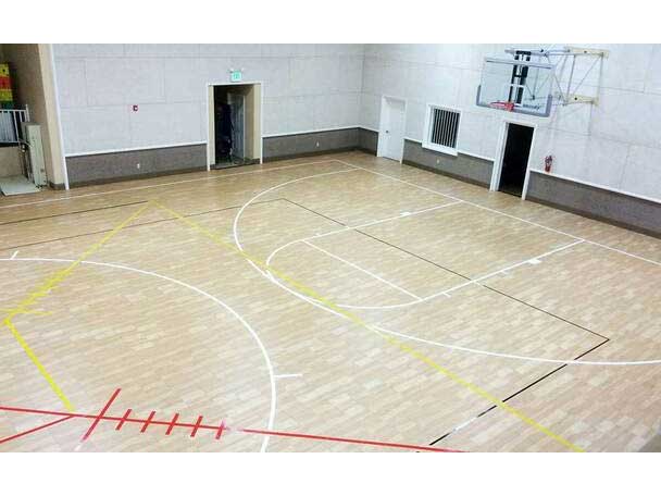 Indoor Basketball Court. Bounceback