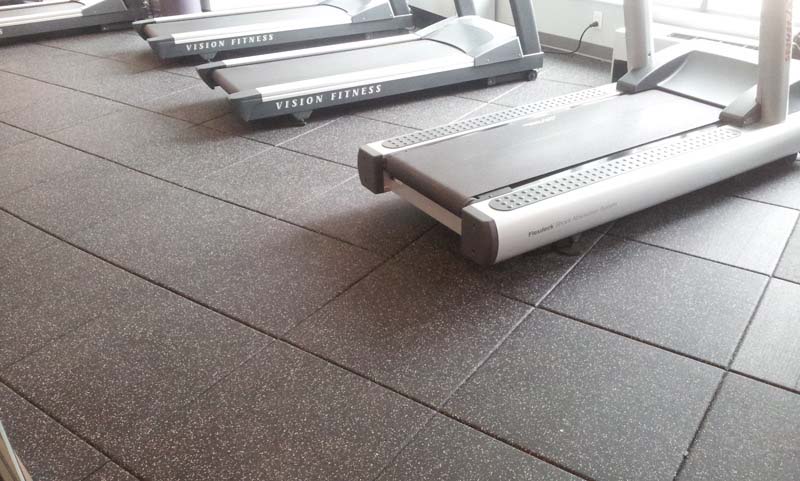 Rubber gym flooring toronto clearance