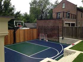 26x28 Backyard Court - Maple Ave