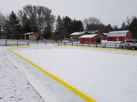 36x72 Backyard Ice Rink-2 - Stouffville, ON