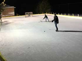 40x76 Backyard Ice Rink, Ancaster, ON