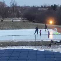 Backyard Ice Rink 2, Brampton, ON