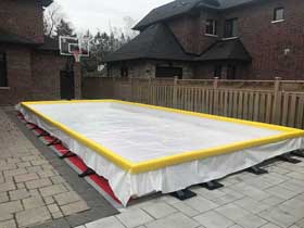 Backyard Ice Rink, Markham, ON