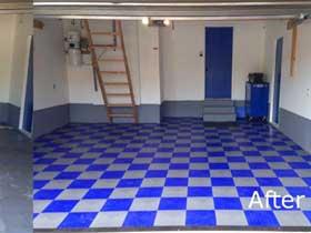 Before & After Garage Floor