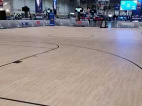 100,000 + sq.ft. of SnapSports® flooring used
