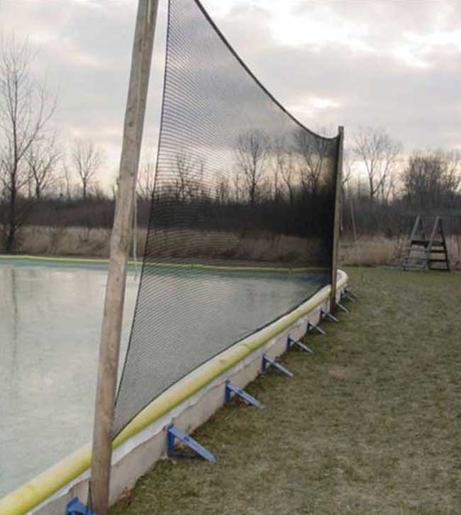 NiceRink Back Stop/Perimeter Netting 8' x 24'