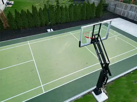 Backyard Multi Game Court