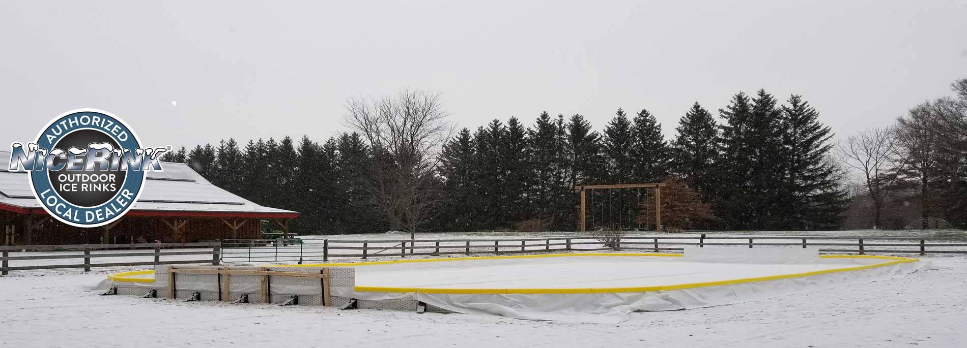 Residential Backyard Rink Stouffville, ON