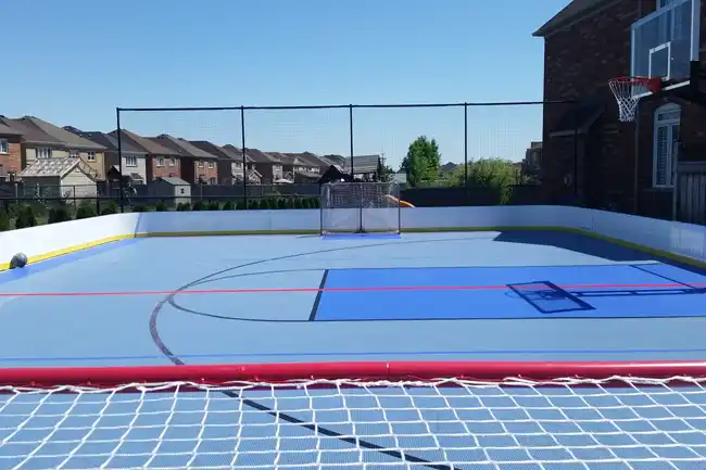 Residential Backyard, hockey court, GTA