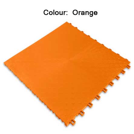 SnapSports Indoor 50-50, Single tile - Shown in Orange