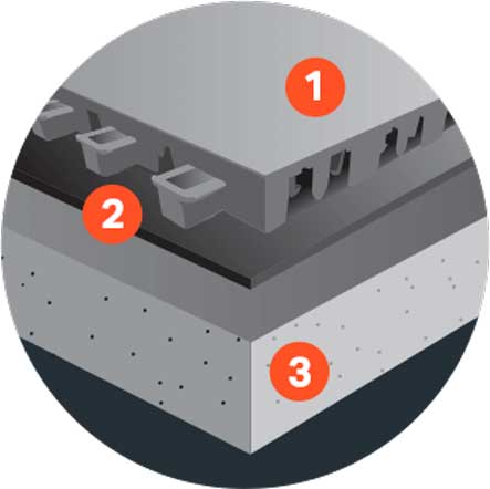 SnapSports Indoor Classic XL Surface - Diagram