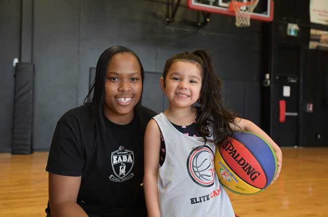 Total Sport Solutions donates a portion of each court project to send under privileged kids to basketball camp at Elite Camps care