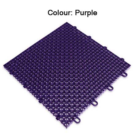 SnapSports DuraCourt, Single tile - Shown in Purple
