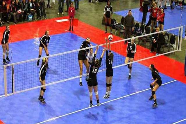 Commercial Volleyball Court