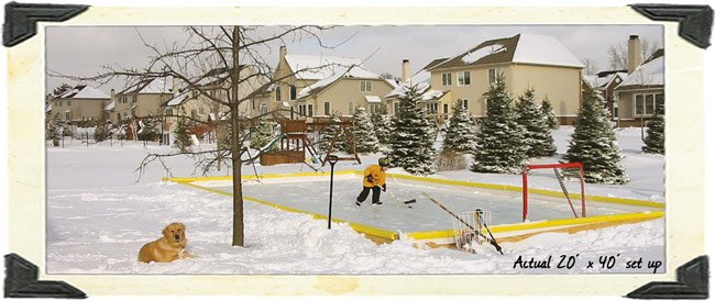 NiceRink - Rink In A Box - Example Set Up