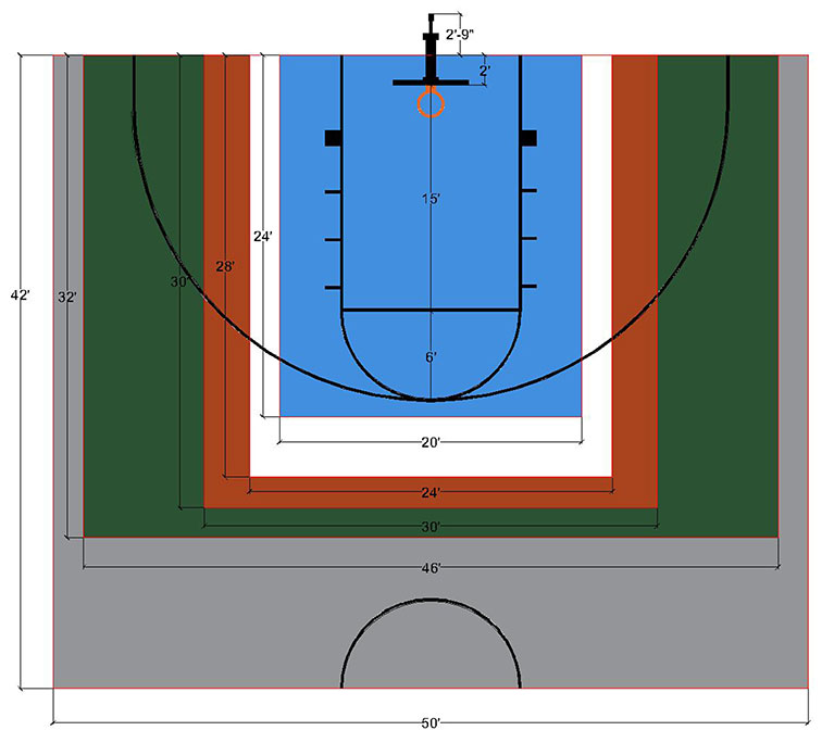 Backyard Courts, A Backyard Court is all about Family, Sport Flooring - BackyarD Court Scale Layout.v637250572613876453