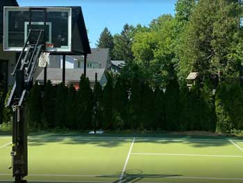 Backyard Multi Game Court