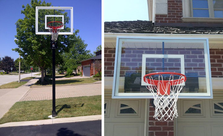 Hi quality basketball goals installed by Total Sposrt Solutions in southern Ontario